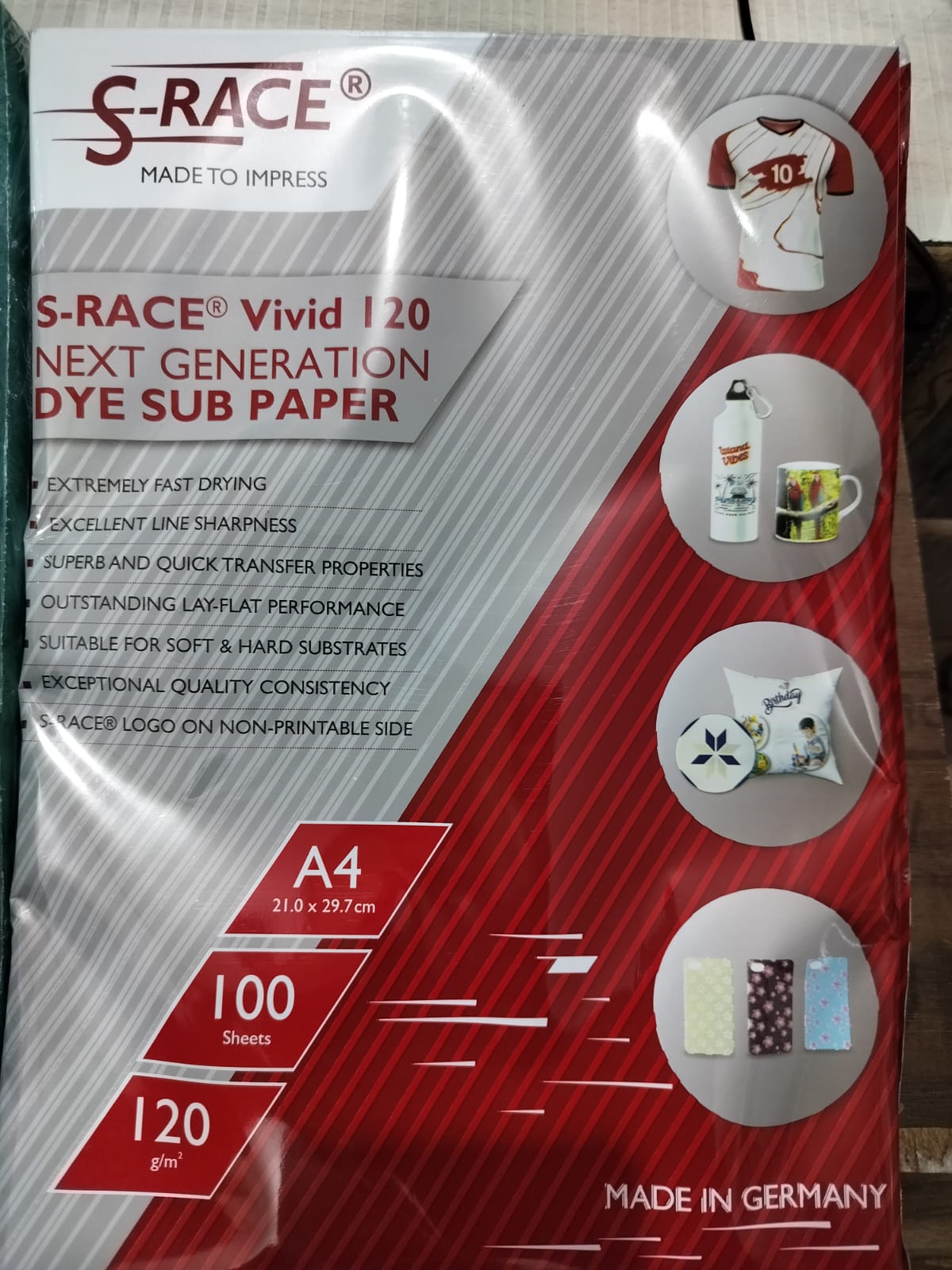 S-Race Sublimation Paper