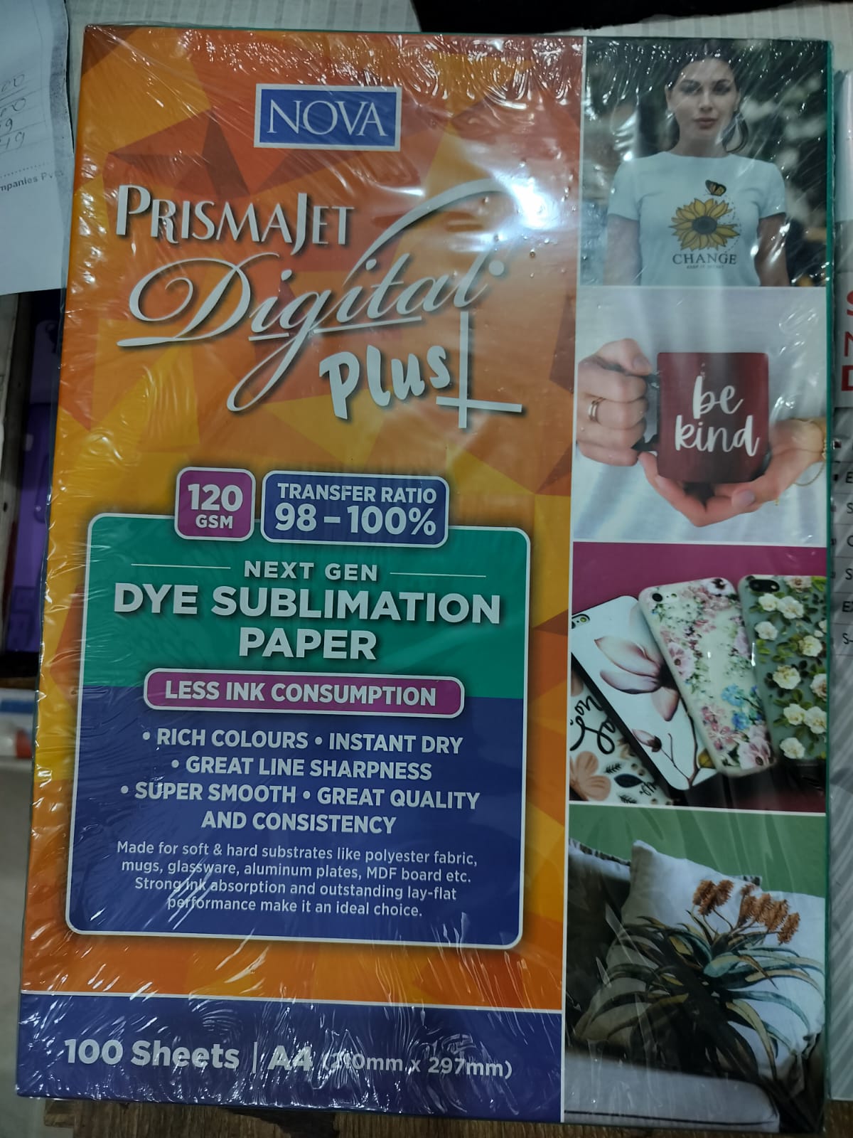 Prismajet Digital Plus Dry Sublimation Paper